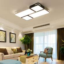 Led ceiling lamp simple modern warm bedroom lamp living room lamp aisle restaurant room lamp study lamp lighting package