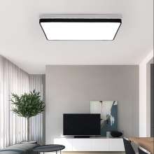 Living room lighting LED living room lamp stepless dimming ceiling lamp rectangular atmosphere modern minimalist bedroom lamp