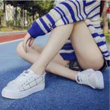 2019 student canvas shoes female Korean version of the wild flat breathable white shoes female wind ulzzang shoes tide (shoes 95)