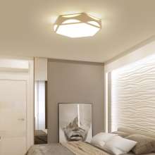 Nordic modern style geometric lamp bedroom living room study innovative creative beautiful energy-saving LED ceiling lamp