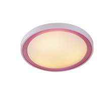 Simple wrought iron lighting Modern bedroom study LED ceiling light Round acrylic ceiling light