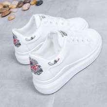 2019 new small white shoes female summer breathable Korean version of casual wild mesh openwork student shoes women's shoes shoes (shoes 119)