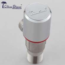 All 304 stainless steel precision casting triangle valve plastic handle copper valve core 2012