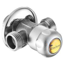 Triangle valve 304 stainless steel double joint angle valve double outlet angle valve factory direct 2013E