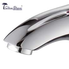 Washbasin faucet copper single hole single handle hot and cold water faucet factory direct 2101