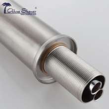 Washbasin faucet 304 stainless steel plating bathroom hot and cold faucet factory direct 507BL