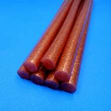 Color hot melt glue stick Green hot melt adhesive strip hot melt glue stick household 7mm11mm Orange flash ultra high viscosity universal hot melt adhesive strip
