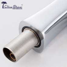 Washbasin faucet copper plating bathroom hot and cold water faucet wholesale batch factory direct sales 2091B