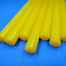 Color hot melt glue stick Green hot melt adhesive strip hot melt glue stick household 7mm11mm yellow super high viscosity crafts universal hot melt adhesive strip