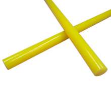 Color hot melt glue stick Green hot melt adhesive strip hot melt glue stick household 7mm11mm yellow super high viscosity crafts universal hot melt adhesive strip
