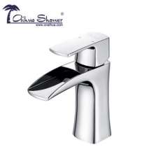 Washbasin faucet copper plating bathroom hot and cold faucet factory direct 2091D