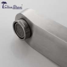 Washbasin faucet 304 stainless steel brushed bathroom hot and cold water faucet factory direct 2051CL