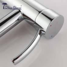 Washbasin faucet 304 stainless steel plating bathroom hot and cold faucet factory direct 507B