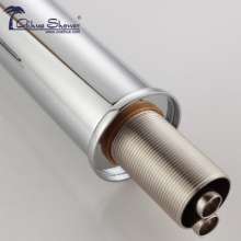Washbasin faucet 304 stainless steel plating hot and cold single hole factory direct 507c