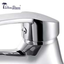 Washbasin faucet copper plating bathroom hot and cold faucet factory direct 2002