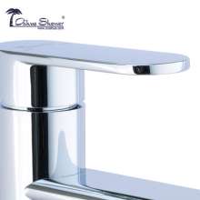 Washbasin faucet copper plating bathroom hot and cold water faucet batch factory direct 2061D