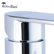 Washbasin faucet copper plating bathroom hot and cold faucet factory direct 2061B