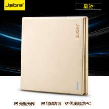 Wall switch socket panel type 86 champagne gold slab three billing control power switch household concealed