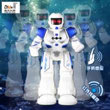 Remote Intelligent Robot New Weir Mechanical Warfare Charging Programming Gesture Induction Toy 6088