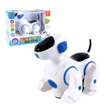 机器狗 电动炫舞灯光音乐万向狗仿真电子宠物狗儿童玩具