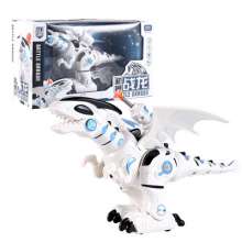 Mechanical dinosaur launching soft bullets walking walking electric animal model simulation dinosaur launching missile children's toys0830A