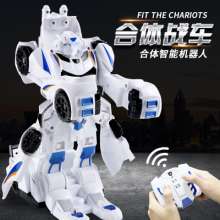 K13 fit chariot deformation remote control robot early education dance remote control car children's electric toys