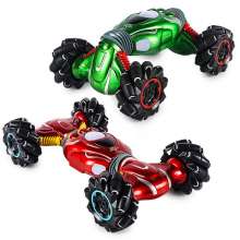 Remote control twisting four-wheel drive climbing car large charging electric drift twisting car toy double-sided special effects car 99002