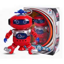 New space dancing electric robot air dancing electric robot 360 degree rotating light music toy 444