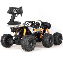 Remote control off-road vehicle boy toy oversized 1:8 six-wheeled big foot climbing remote control car amphibious vehicle 2001