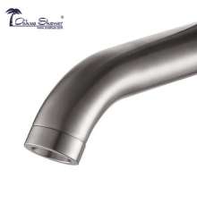Washbasin faucet 304 stainless steel brushed bathroom hot and cold water faucet factory direct 507AL
