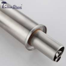 Washbasin faucet 304 stainless steel plating bathroom hot and cold faucet factory direct 507CL