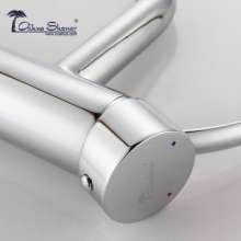Washbasin faucet 304 stainless steel plating hot and cold single hole factory direct 507C