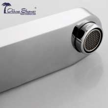 Washbasin faucet stainless steel plating bathroom hot and cold faucet factory direct 2051c