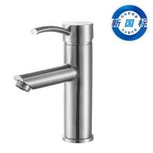 Washbasin faucet 304 stainless steel plating bathroom hot and cold faucet factory direct 504L