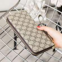 Wallet female long section 2019 new European and American retro multi-function wallet wild atmosphere clutch bag female (bag 1)