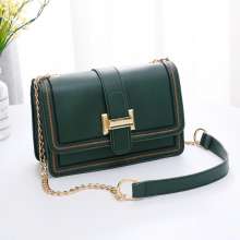 Summer single shoulder bag Ms. 2019 on the new wave Korean version ins wild chain Messenger bag fashion simple (bag 4)
