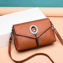 Bag female 2019 new tide Messenger bag portable commuter bag simple wild fashion single shoulder diagonal package small square bag NMXB-6 (bag 5)