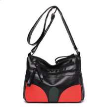 New shoulder bag female Korean version of the wild washed leather ladies Messenger bag leisure travel backpack (bag 12)