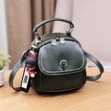 Mini backpack 2019 new shoulder bag Korean version of the slung small bag trend bag fashion k775 (bag 15)