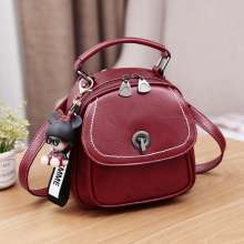 Mini backpack 2019 new shoulder bag Korean version of the slung small bag trend bag fashion k775 (bag 15)