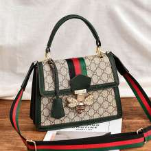Small bag female 2019 new wave Korean version of the wild Messenger bag lock buckle shoulder bag fashion atmosphere handbag j860 (bag 23)