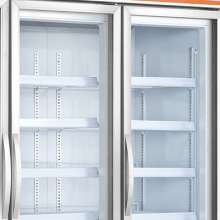 Three-door frost-free beverage cabinet milk display cabinet convenience store beer cabinet refrigerator vertical freezer