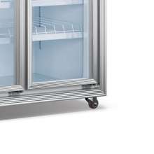 Freezer three door beverage cabinet beverage display cabinet supermarket beverage cabinet convenience store freezer vertical freezer