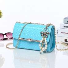 Female bag 2018 spring and summer new chain bag Korean version of the tide fashion candy color shoulder Messenger bag i474 (bag 32)