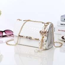 Female bag 2018 spring and summer new chain bag Korean version of the tide fashion candy color shoulder Messenger bag i474 (bag 32)