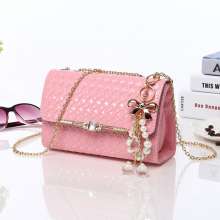 Female bag 2018 spring and summer new chain bag Korean version of the tide fashion candy color shoulder Messenger bag i474 (bag 32)