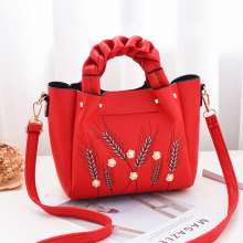 Bag lady bag small bag Messenger bag 2019 on the new wild shoulder bag wide shoulder strap large capacity handbag l094 (bag 38)