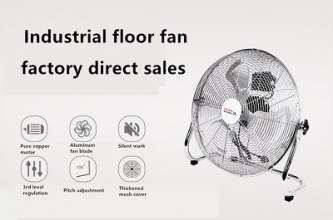 Factory direct industrial pure copper core household 趴 floor fan high power shaking head workshop climbing fan large wind mechanical fan