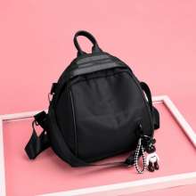[Fashion items] 2019 new Korean version of the tide Oxford cloth canvas fashion simple ladies travel bag HLX-3 i948 (bag 43)