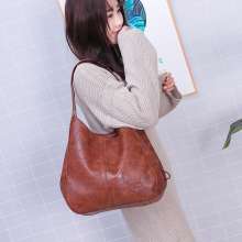 Female bag 2018 new shoulder bag mother bag European and American fashion handbag splicing large bag multi-layer bag i925 (bag 44)